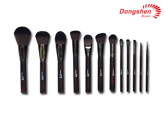  Private label synthetic hair Makeup Brush Set 12pcs