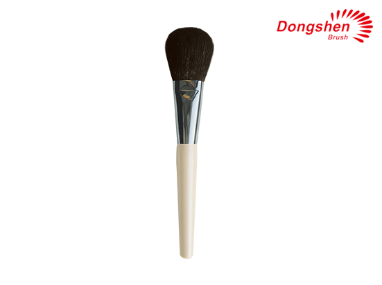 Goat hair white handle Cosmetic Brush