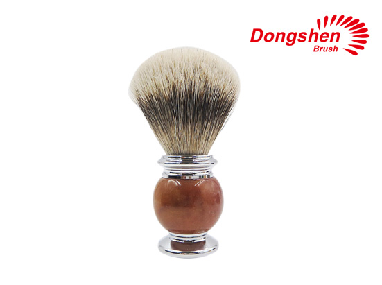 High Quality Stone&Metal Silvertip Badger Hair Shaving Brush