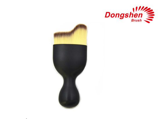 New Fashion synthetic hair wood handle foundation brush