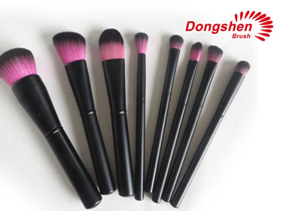 Personalized Synthetic hair makeup brush set