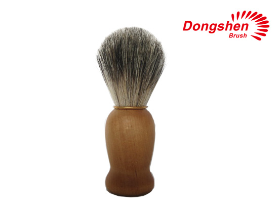 Wooden Handle With Pure Badger Hair Shaving Brush